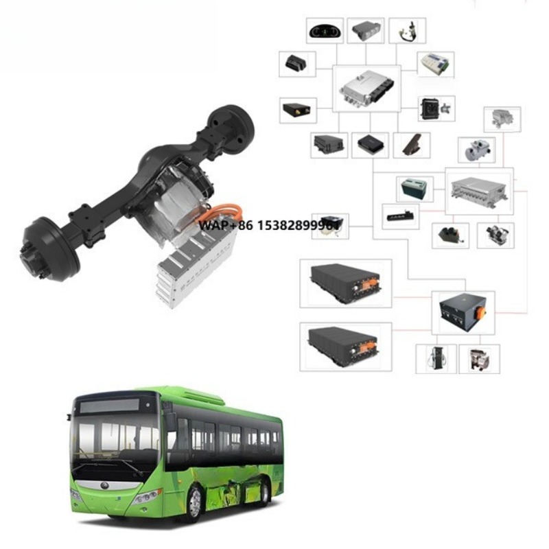 Ev Electric Motor Conversion Kit Car - 123kw Electric Drive Axle 540V Ev
