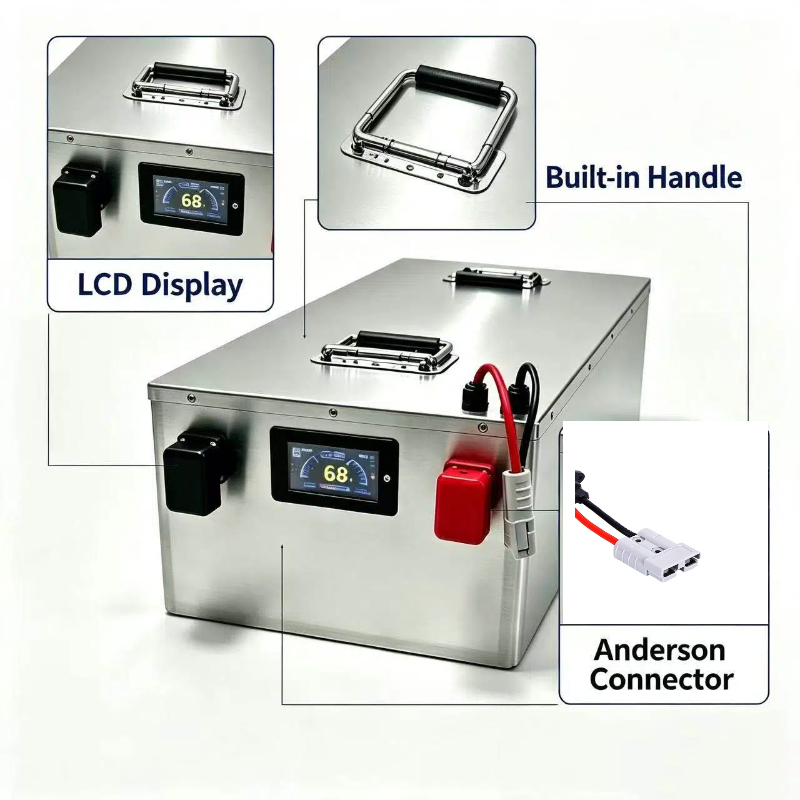 LIFEPO4 Battery Pack with BMS  - Lifepo4 72V 100Ah Battery Pack Ev ulasan dan harga