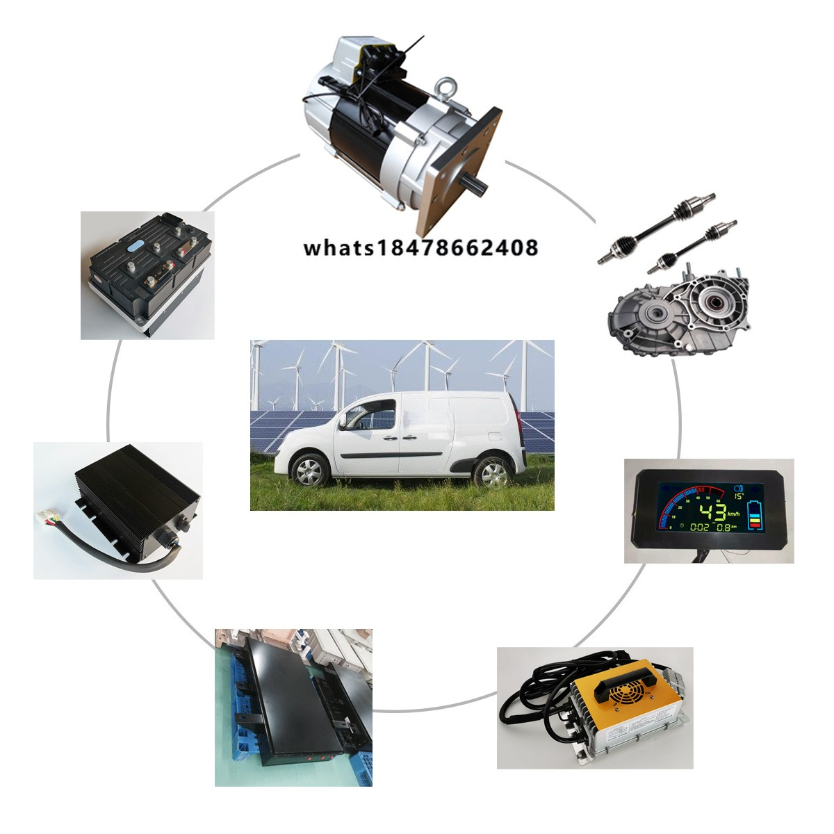 15kW Elektirikli Motor Car Ele - Ev Electric Motor Conversion Kit Car ulasan dan harga