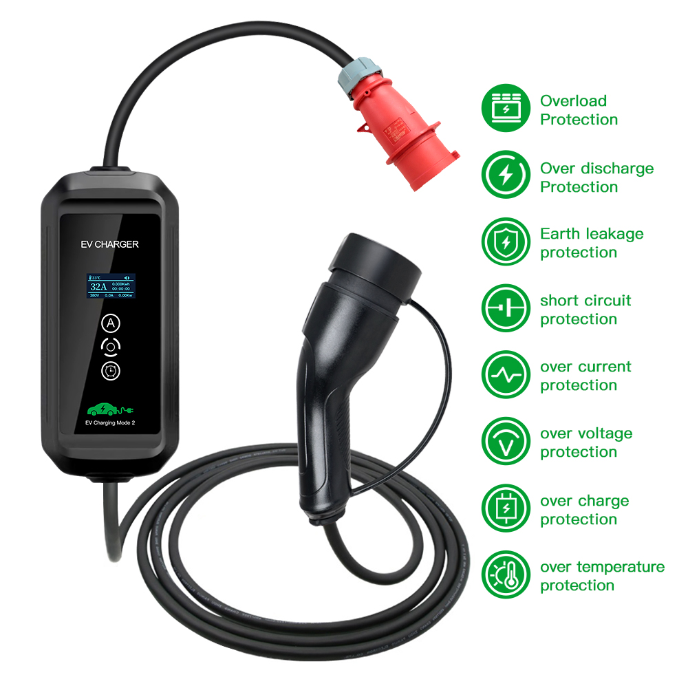 EV Charger 22kw 3 Phase Type 2 - Ev Charger Type 2 22Kw 32A 3 Phase ulasan dan harga