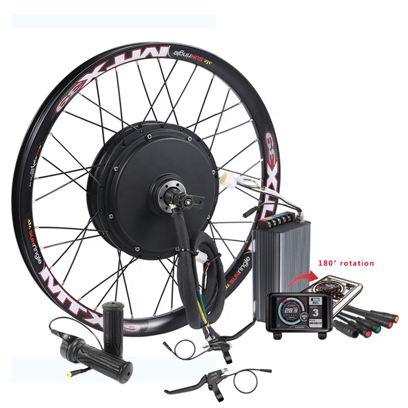 Big Torque Electric Bicycle Bi - Qs Motor 273 8000W Hub Motor ulasan dan harga