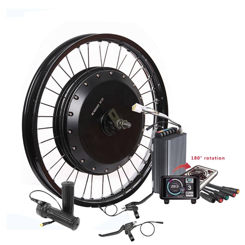 Big Torque Electric Bicycle Bi - Qs Motor 273 8000W Hub Motor ulasan dan harga