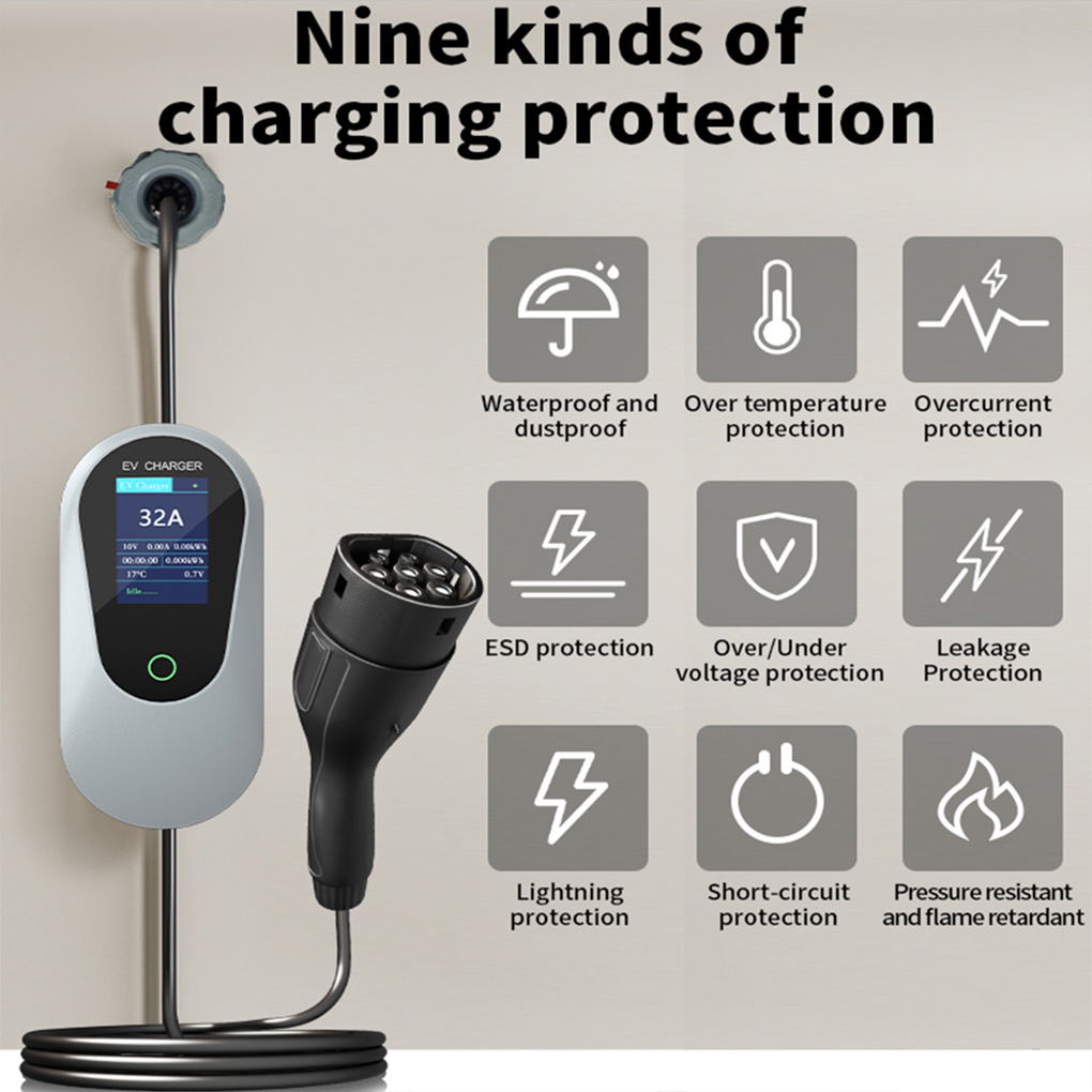 Type-2 Portable EV Charger 22K - Ev Charger Type 2 22Kw 32A 3 Phase ulasan dan harga