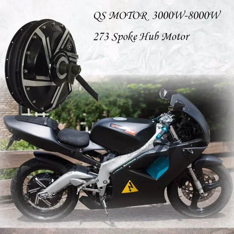 Powerful QS Motor 8000W 273 50 - Qs Motor 273 8000W Hub Motor ulasan dan harga