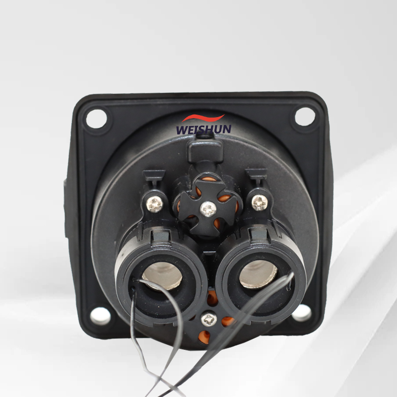 CHAdeMO EV Socket 80A 125A 150 - Chademo Inlet Socket 125A Ev ulasan dan harga