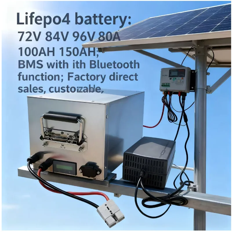 LIFEPO4 Battery Pack with BMS  - Lifepo4 72V 100Ah Battery Pack Ev ulasan dan harga