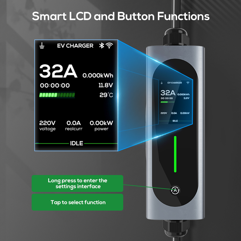 Ovrod Ev Car Charger 16a 11kw  - Type 2 Portable Ev Charger 11Kw Cee ulasan dan harga