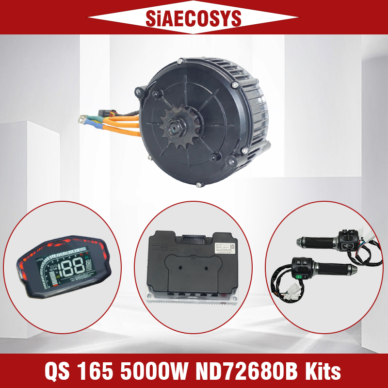 QS MOTOR QS165 V2 5000W 72V 35 - Mid Drive Motor Kit 72V 5000W ulasan dan harga