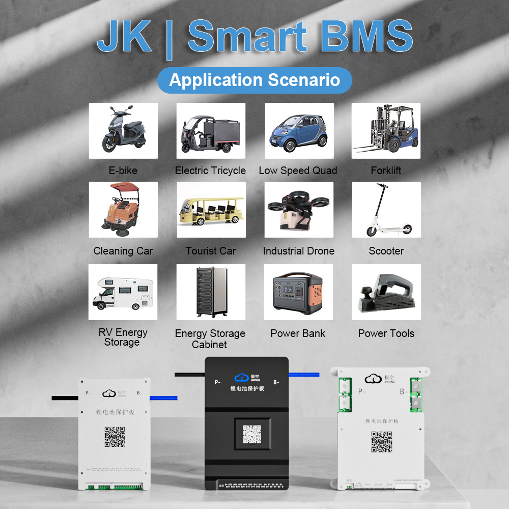 JK Smart BMS 4S-24S LiFePo4 Li - Smart Bms 24S 200A Bluetooth Lifepo4 ulasan dan harga