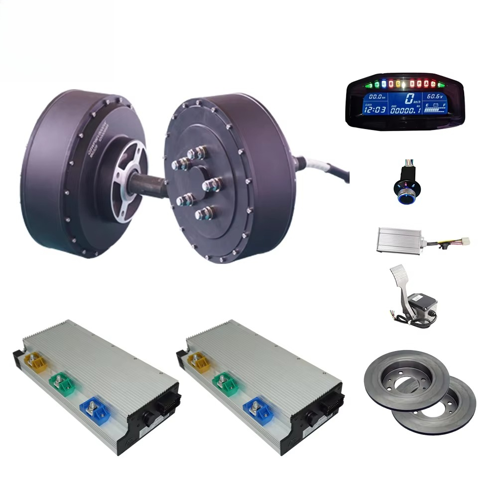 QS Motor 8000W 273 Dual 2WD 96 - Qs Motor 273 8000W Hub Motor ulasan dan harga