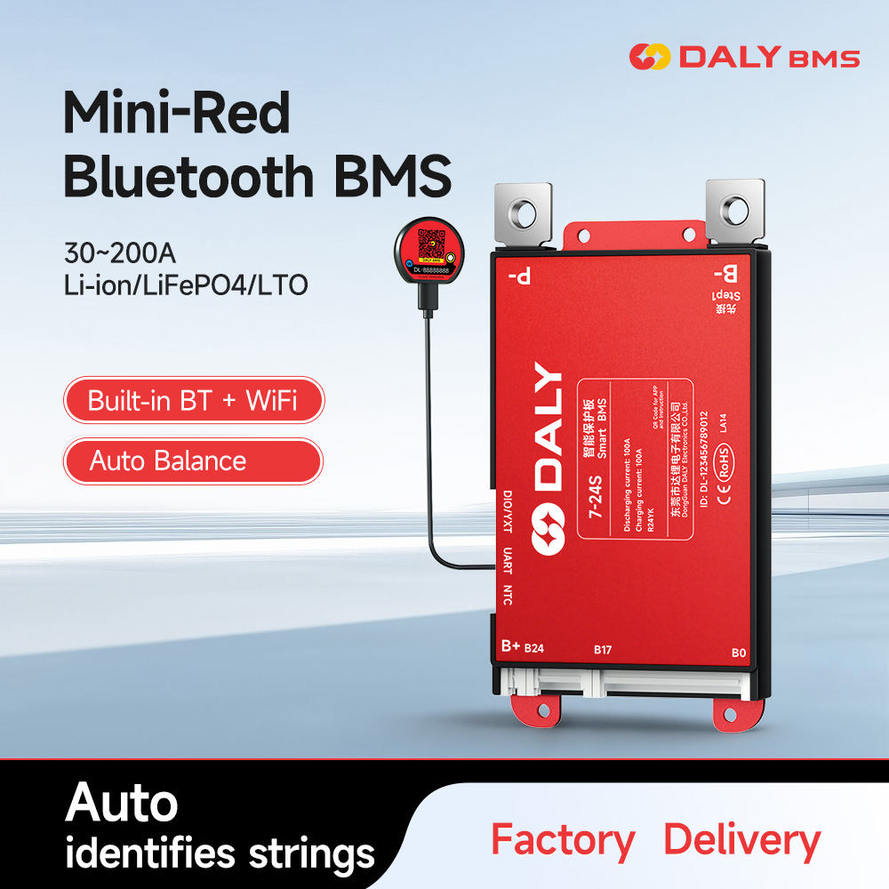 Daly Smart BMS 30A 40A 60A 80A - Smart Bms 24S 200A Bluetooth Lifepo4 ulasan dan harga