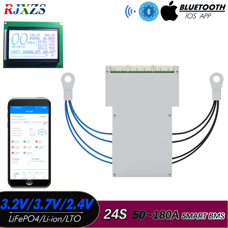 8S to 20S 22S 24S SMART Ant BM - Smart Bms 24S 200A Bluetooth Lifepo4 ulasan dan harga