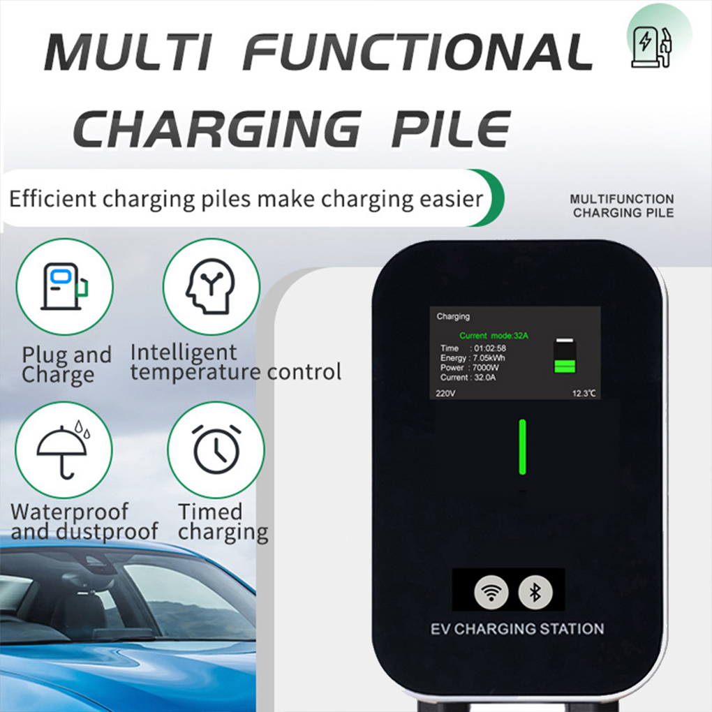 TYPE-2 Wallbox EV Charger 7KW  - Ev Charger Type 2 22Kw 32A 3 Phase ulasan dan harga