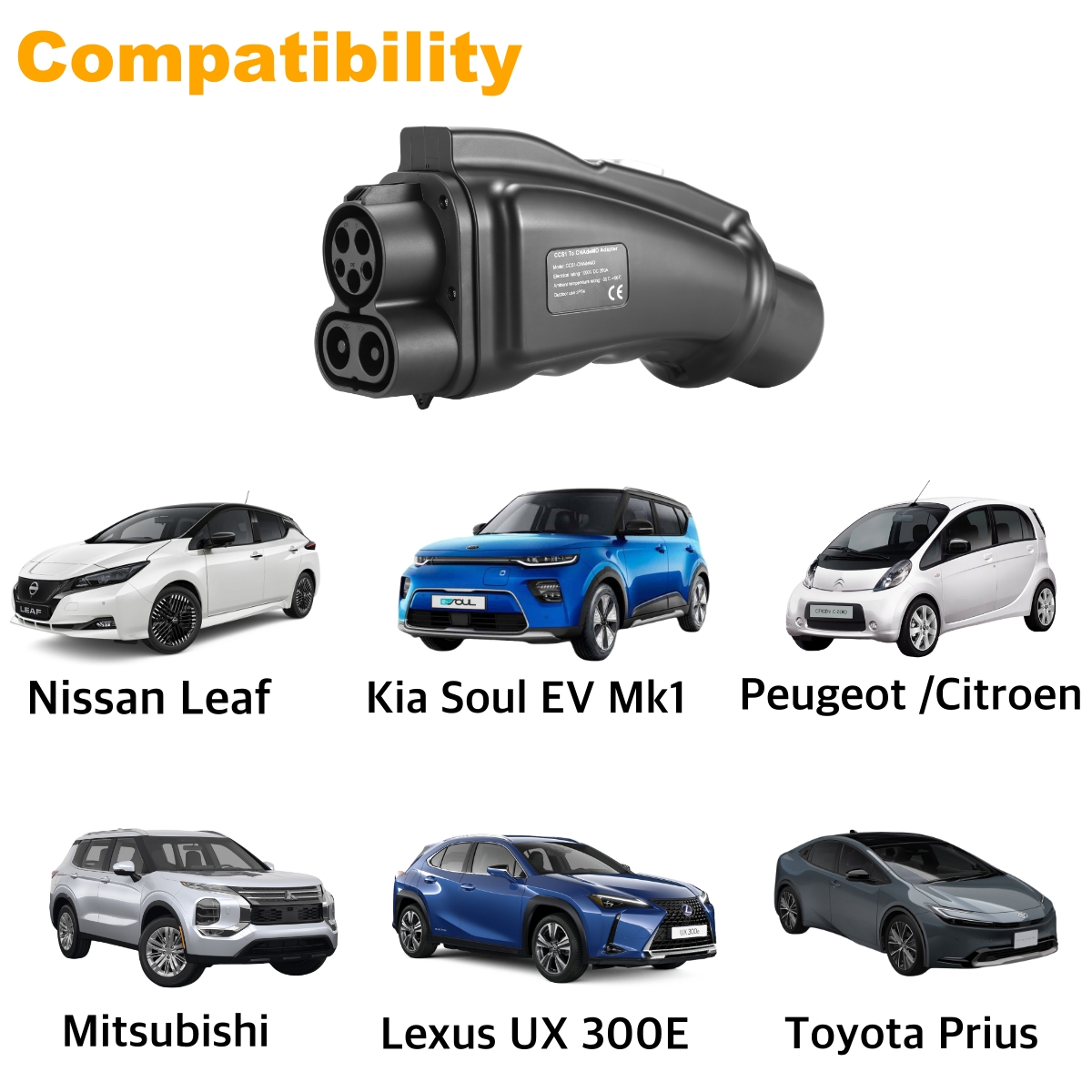 EVcharger4U CCS1 to CHAdeMO 10 - Chademo To Ccs Combo 1 Adapter ulasan dan harga