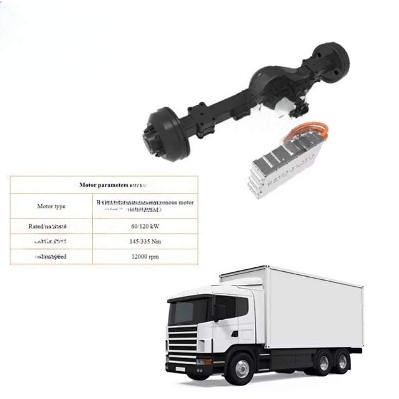 123kw Electric Drive Axle 540V - Ev Electric Motor Conversion Kit Car ulasan dan harga